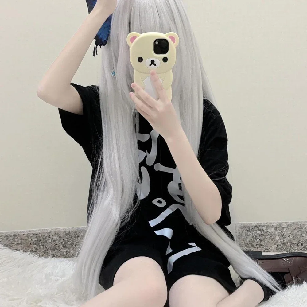 Camiseta de Anime GINKA Shinomiya Ginka, disfraz para mujer, pantalón corto informal bonito para uso diario, camiseta para niña, ropa, Top, uniforme de verano