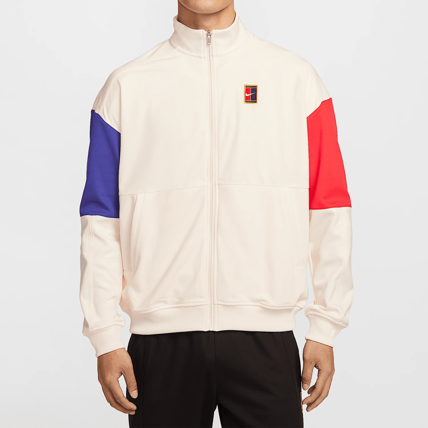 Nike Genuine Product Court Heritage Men's Light Fleece Tennis Jacket FZ6926-110