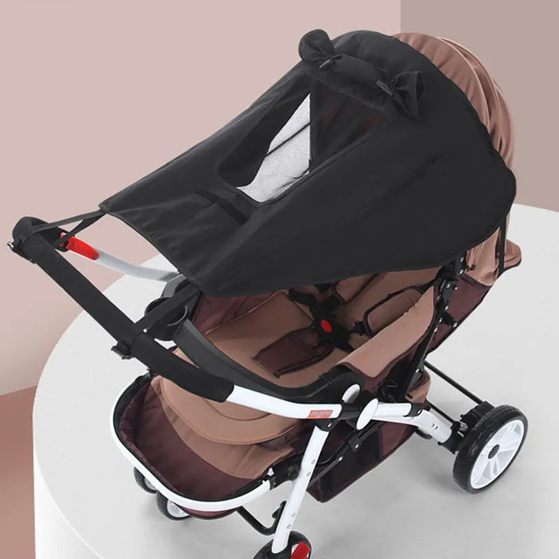 Baby stroller sunshade accessories shading UV protection sun shield rain canopy universal removable