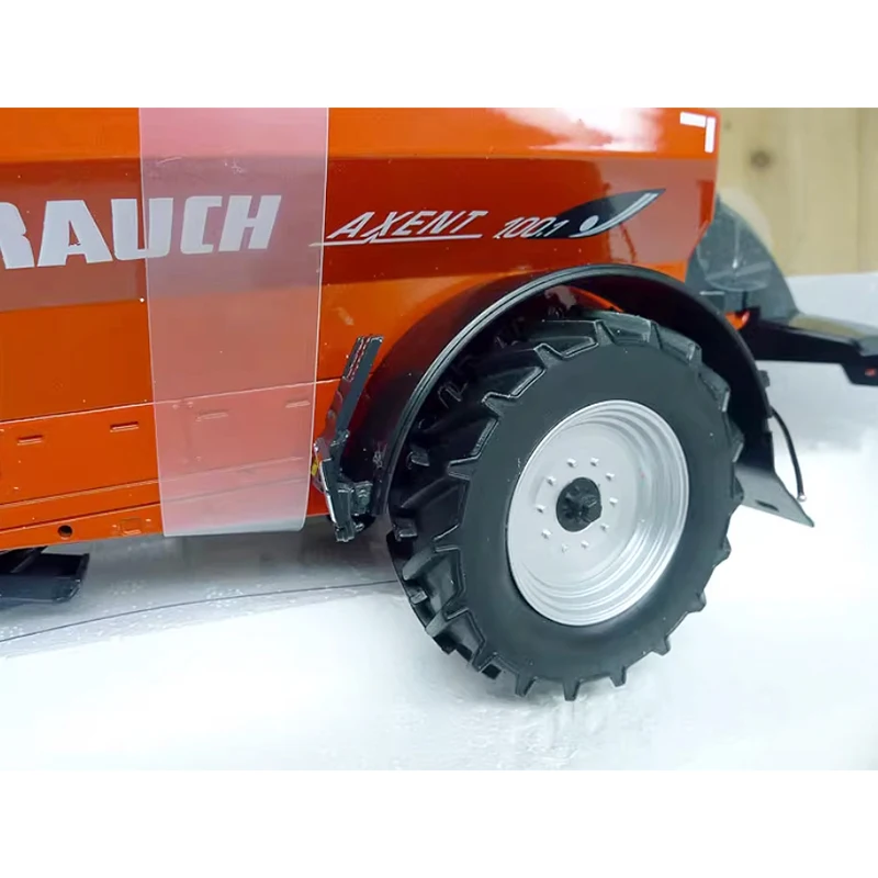 ROS 다이캐스트 1:32 스케일 쿤 비료 운송 트랙터 농업 차량 합금 모델 컬렉션 기념품 장식품 디스플레이