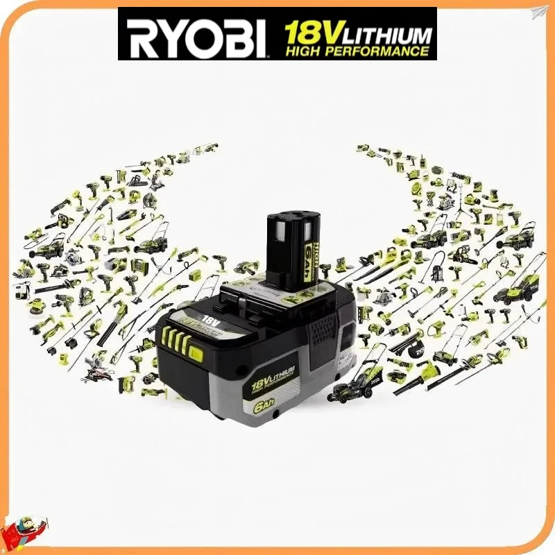 

Original RYOBI ONE+ 18V 4.0Ah premium lithium-ion battery, P106 P107 P116 is suitable for all ONE+ power tools