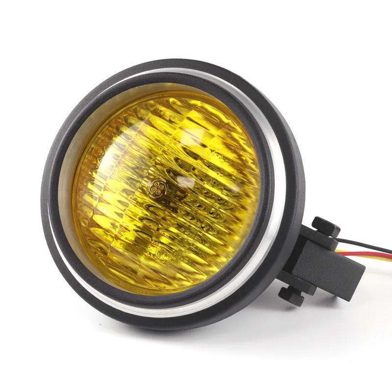 

2PCS motorcycle accessories Harley retro modified metal headlights new aluminum headlights