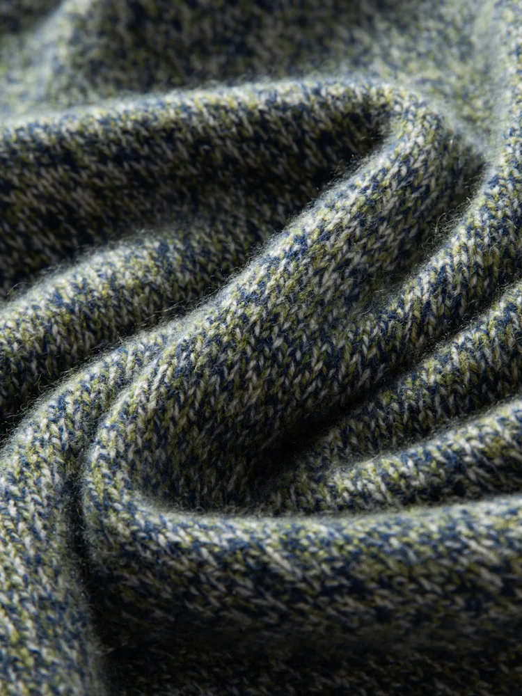 

TLOML Women's 100% Cashmere Sweater Turtleneck Pullover Loose Simple Style Cashmere Knitwear Autumn Winter Soft Warm Comfy Tops