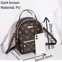 Flower backpack 2022 ladies bag fashion backpack women's bag bag women's fresh and sweet student school bag 6