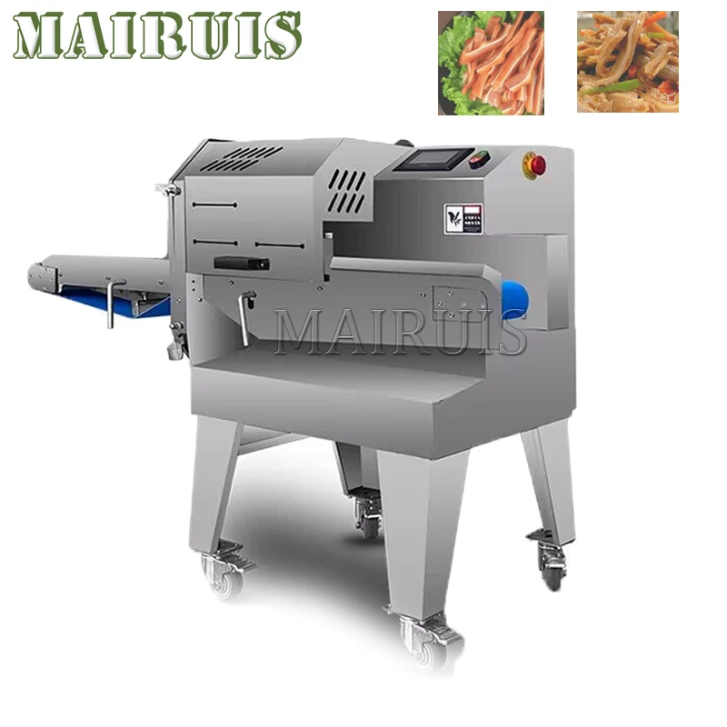 Electric Cooked Beef Shank Slicer Cutter Smoked Meat Cutting Machine