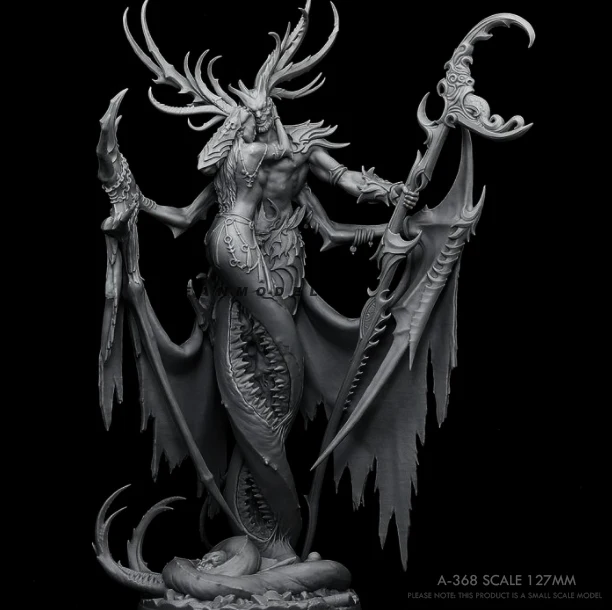 127MM Resin model kits figure colorless and self-assembled A-368