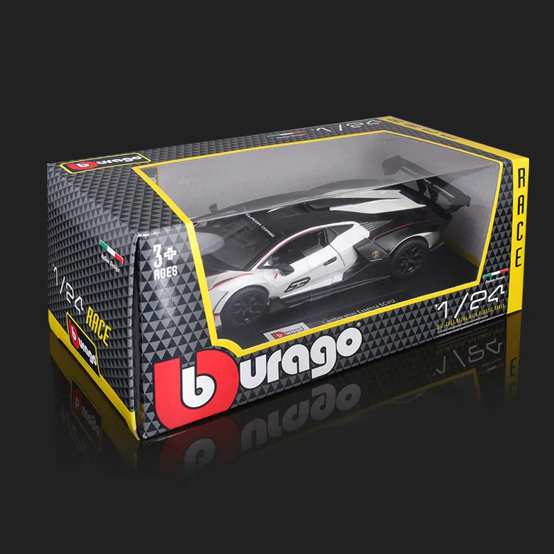 Bruago 1:24 Lamborghini Auto Sportiva Essenzascv12 Gini Pressofusione In Lega di Simulazione Modello di Auto Appassionato Collezione Ornamento Regalo