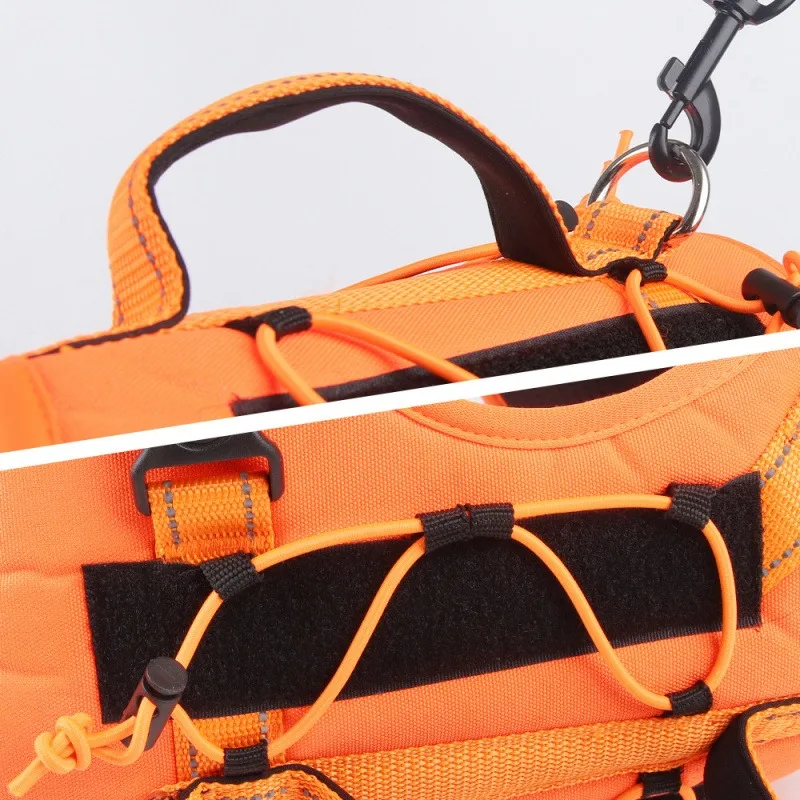 Dog Chest Strap Vest Reflective Dog Chain Explosion-Proof Impact Tactical Chest Strap Large Dog Chest Strap Lightweight Dog Use