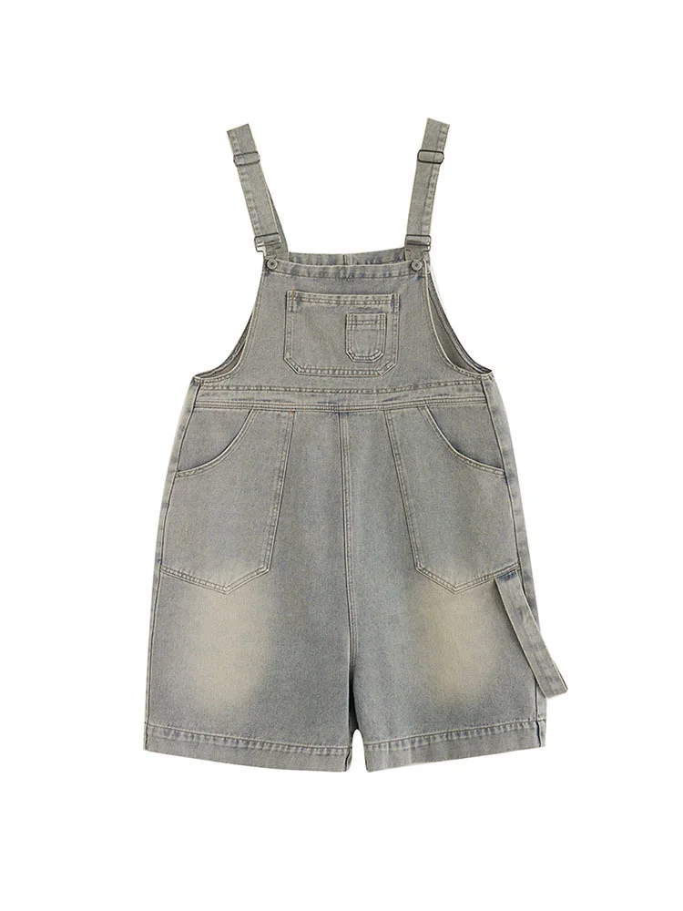 Mass Wass Koreaanse zomerbroek Damesmode Denim overalls Losse vintage shorts Vrije tijd Jeans Dames Klassieke luxe broek