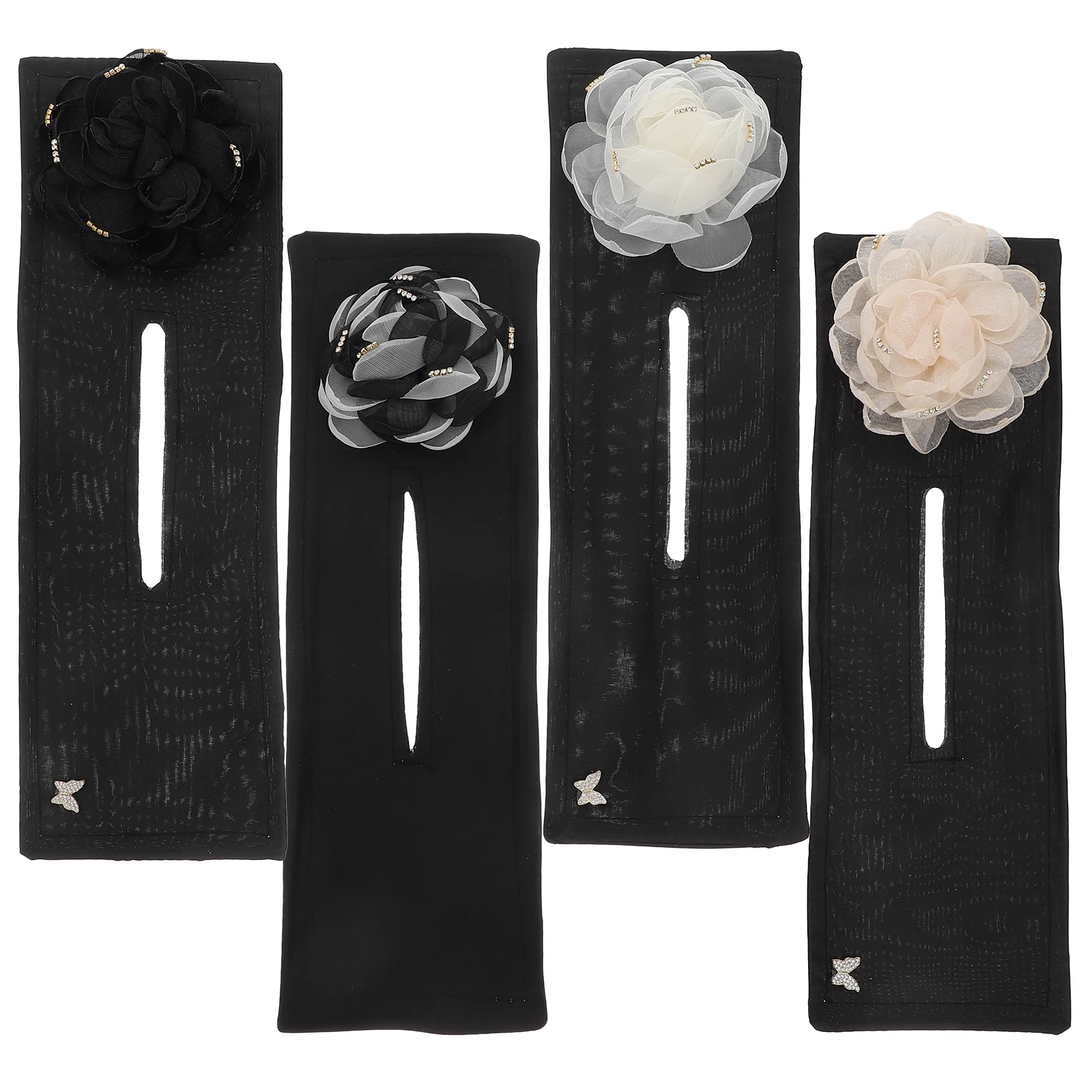 

4pcs Hair Maker Donut Shaper Lazy Curler Tool For Women Twist Styling Bun Twisted Bun Shaper Accessories Prom Use