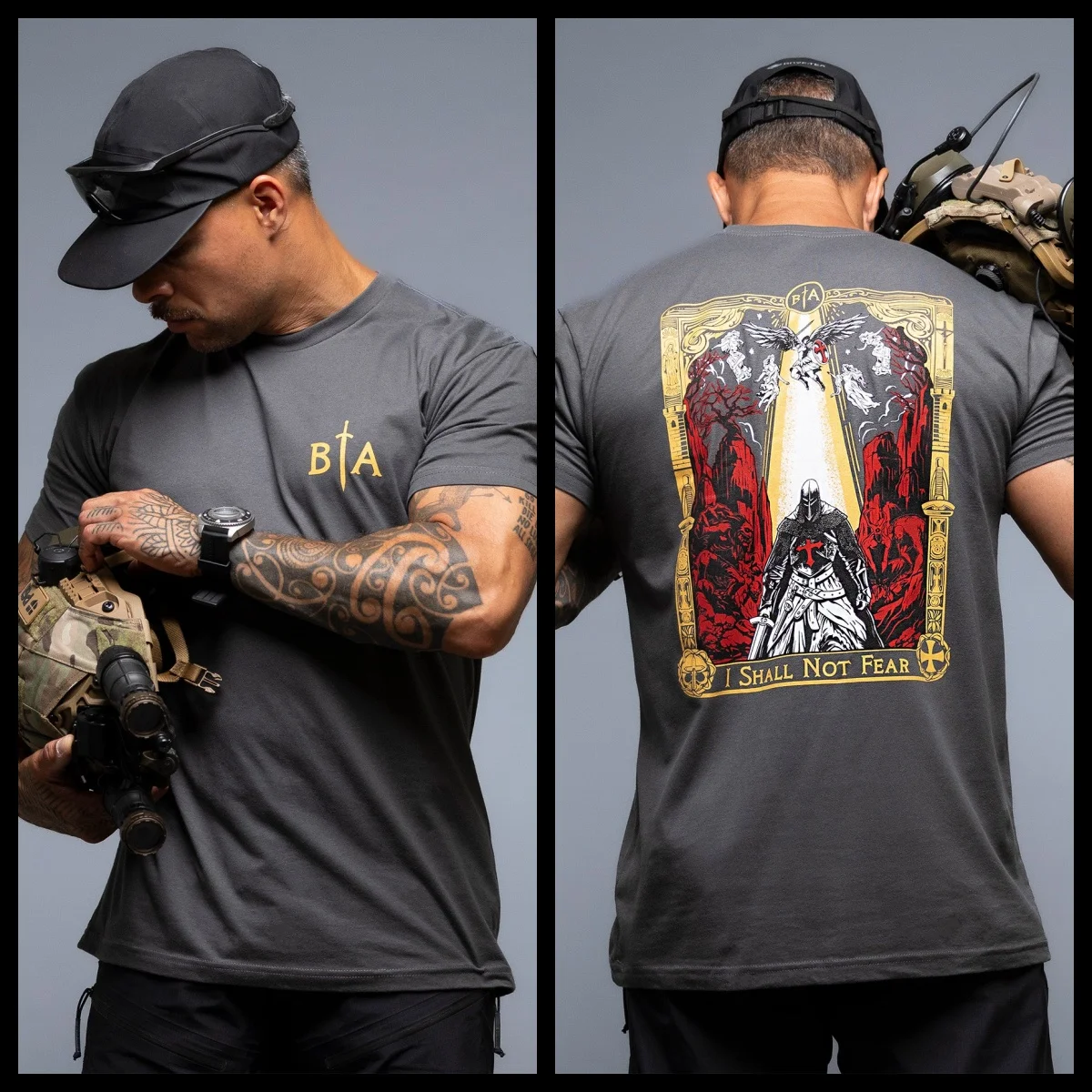 2026 No Fear Shirt – Walk Unafraid, Stand Strong Cotton T-shirts for Cross-country Sports