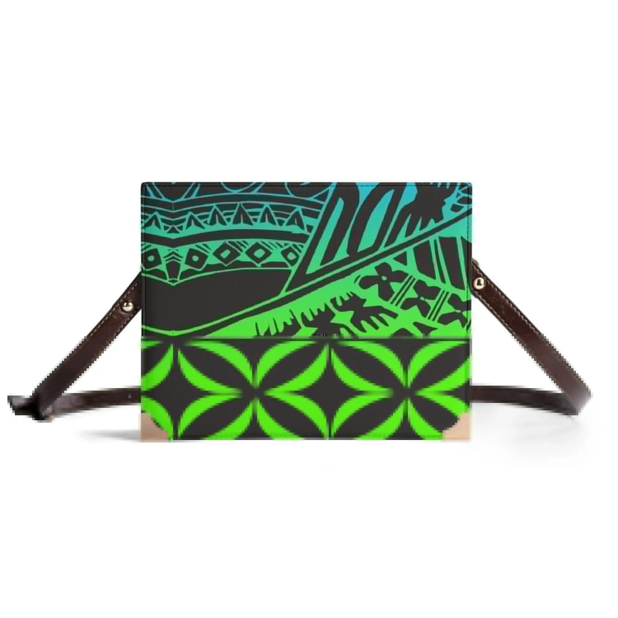 

Polynesian-Style Printed Women'S Single-Shoulder Bag Women'S Crossbody Bag Large-Capacity Storage Bag Customizable Patterns