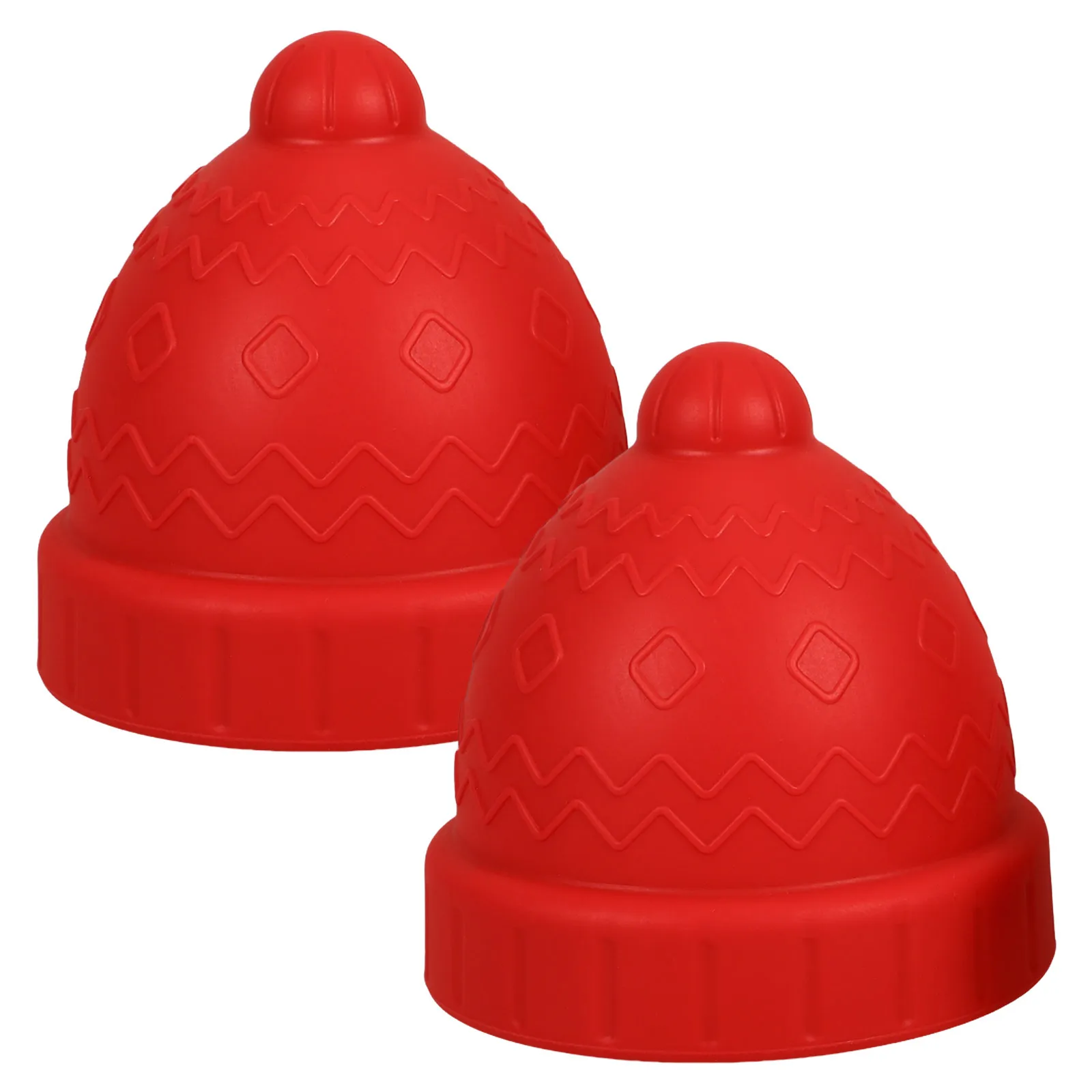 

2Pcs Silicone Pot Handle Cover Heat Resistant Pot Lid Knob Protector Cooking Silicone Lid Knob Cover