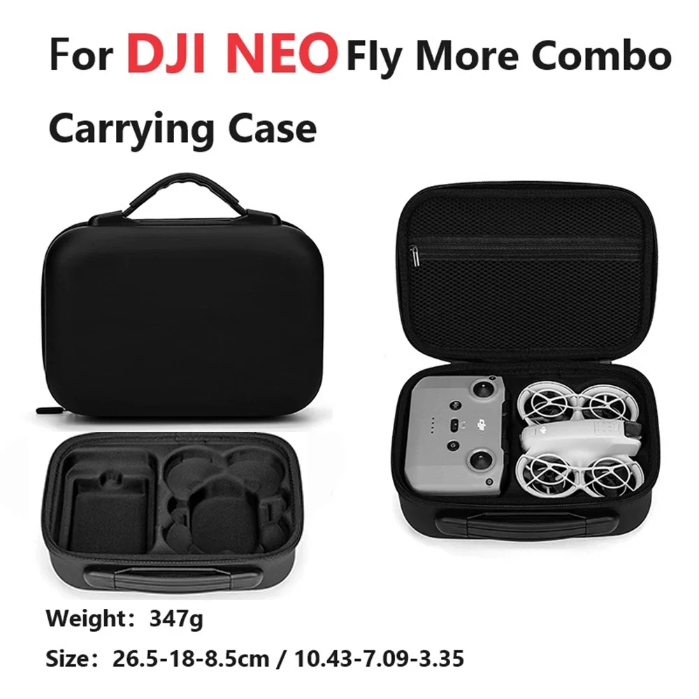 DJI NEO-Bundle Pack pour caméra de vol, boîte de rangement intégrée, accessoires, déterminer