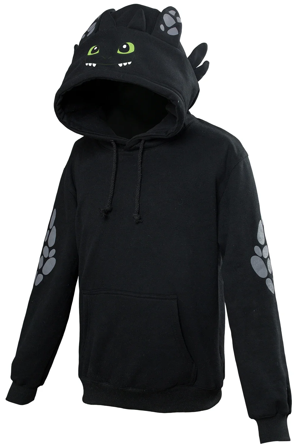 هوديي بدون أسنان للأولاد والبنات والأطفال زي أنيمي كيفية التدريب على تنينك لعب الأدوار فانتازيا للأطفال كاجوال للهالوين