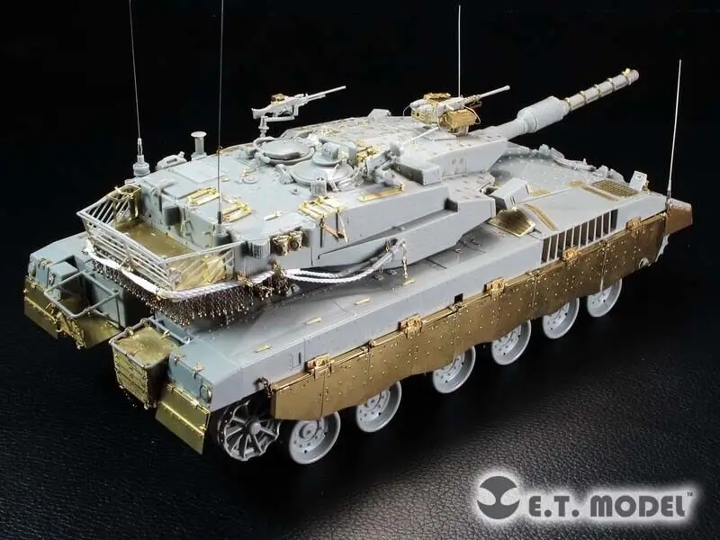 ET MODEL   E35-205 1/35 Merkava Mk.3 BAZ ching Parts for Meng  TS-005 (not Include tank)