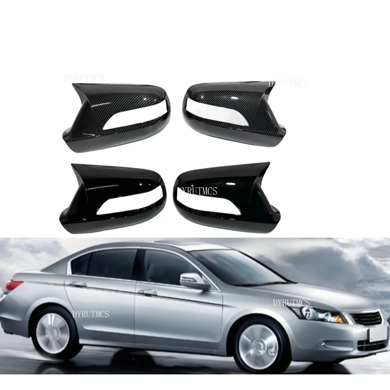 

Накладка на боковое зеркало заднего вида для Honda Accord 8-го поколения 2008-2013, карбоновая отделка, наклейка на корпус зеркала