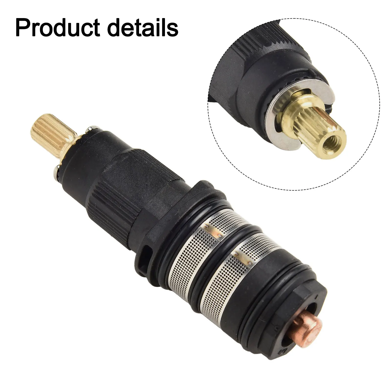 

Термостатический картридж 81.15*26.8*24.7 мм: надежная работа, долгий срок службы, безопасная установка, проверен на прочность, простая установка