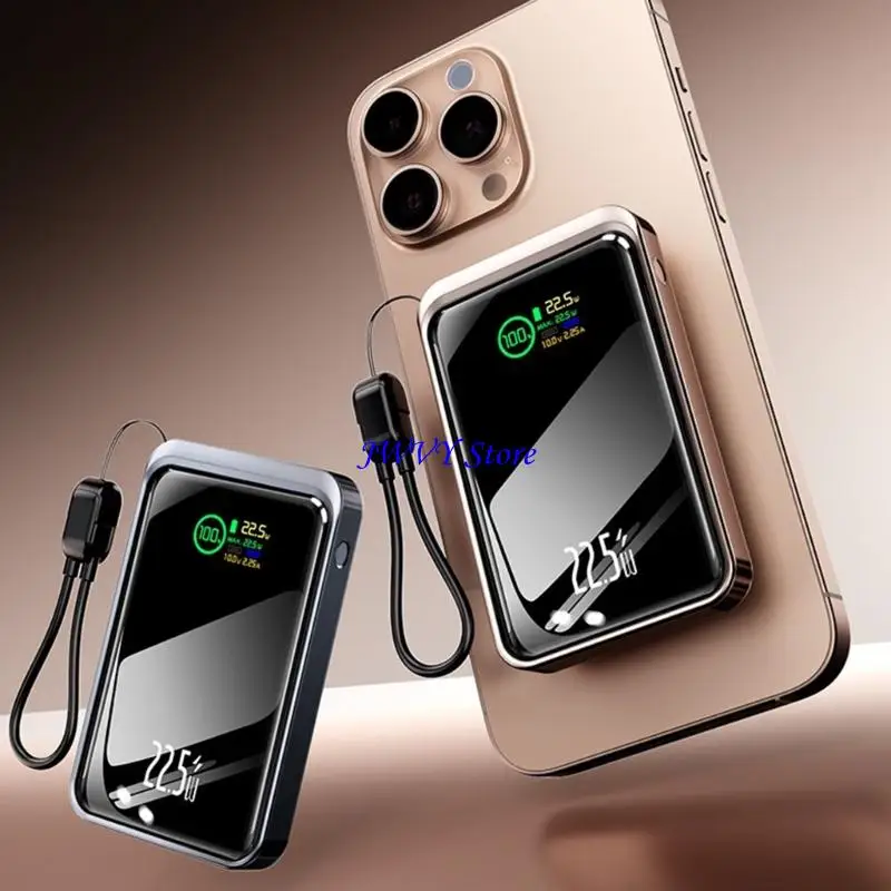 

573A Fast Charging Energy Storage Shell Case With Digital Screen And Double Outputs