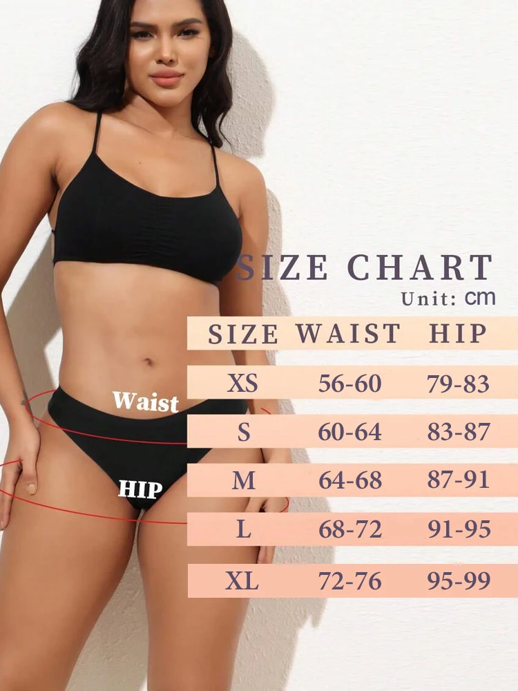 5Pcs Ice Silk Seamless Thongs Women's V-Waist Solid Color Panties Sexy Breathab… - Image 6