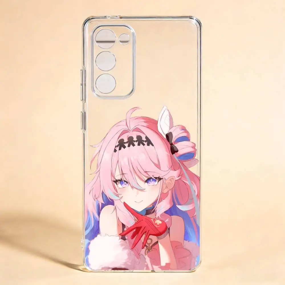 Denia Hiyuki WuWa Wuthering Waves Phone Case For Samsung Galaxy S24 S25 S23 S22 S21 Transparent Cover Case