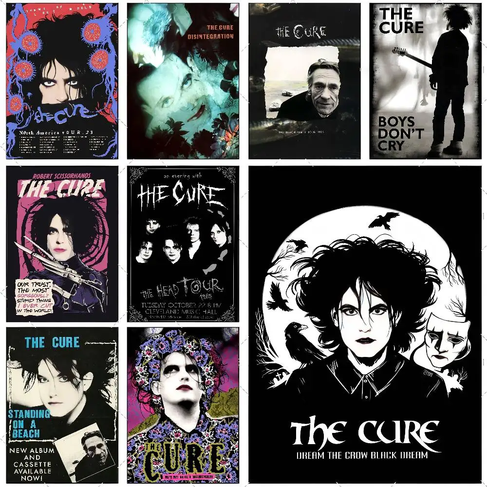 ملصق C-Cure Robert S-Smith ملصق فني عالي الوضوح ذاتي اللصق مقاوم للماء لتزيين المنزل