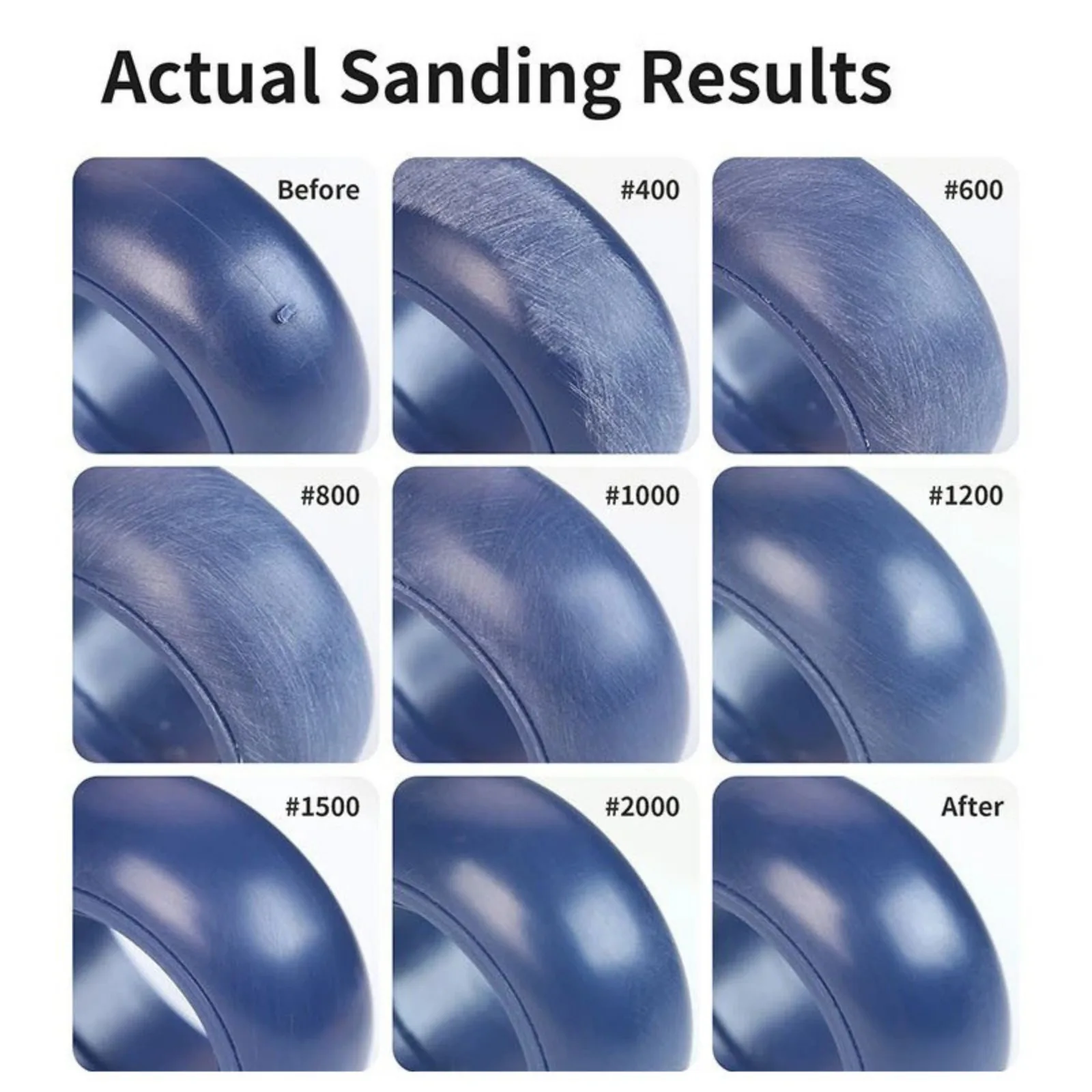 Papeles de lija de modelado profesional DSPIAE XSS, papeles de lija de esponja vigorosa para modelo Gundam, herramienta de molienda, Hobby, proyecto artesanal DIY