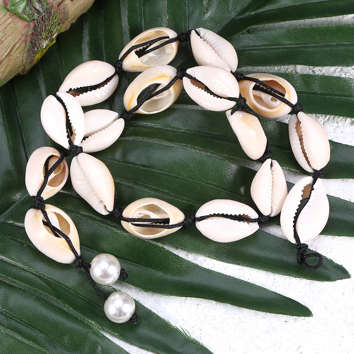 

Shell Necklace Shape for Women Natural Thanksgiving Day Gift Alloy Delicate Workmanship Holiday