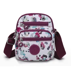 2023 nuova borsa a tracolla floreale Designer Mini borse da donna multistrato Crossbody Messenger Flap per donna borsa da viaggio femminile