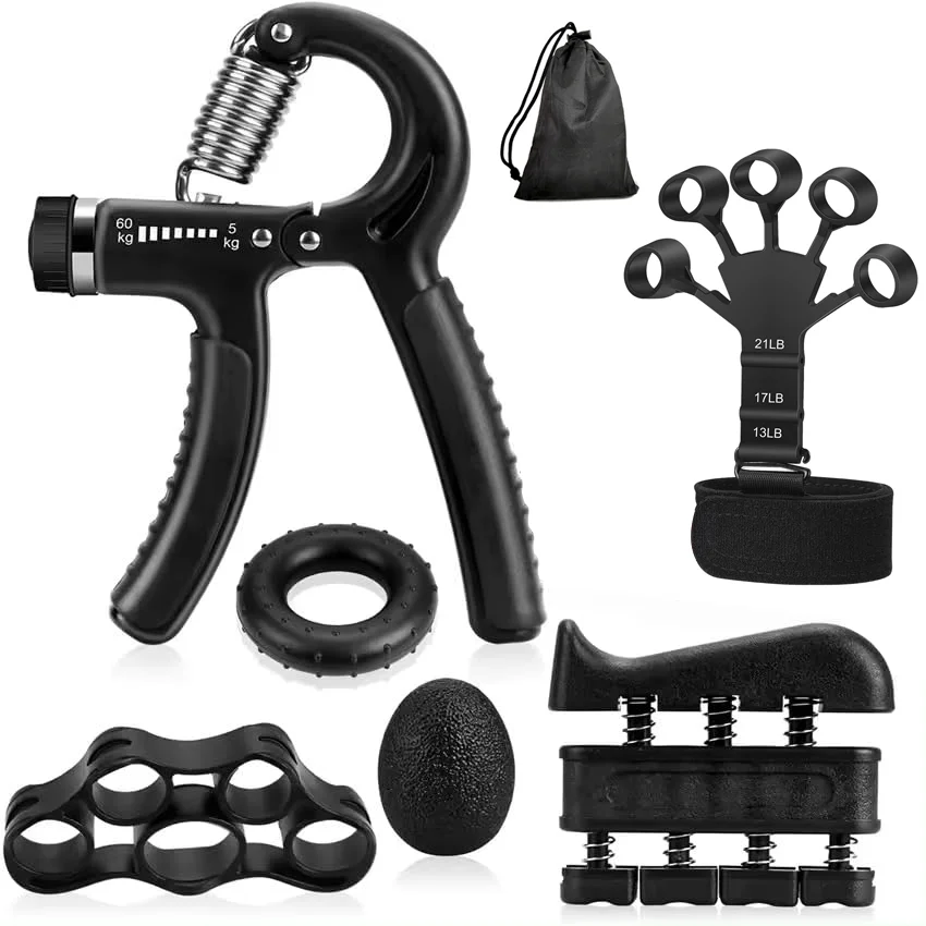 5-60Kg Adjustable Heavy Hand Gripper Hand Grip Strengthener Exercise Kit Fitness Hand Exerciser Grip Wrist Training For Patient