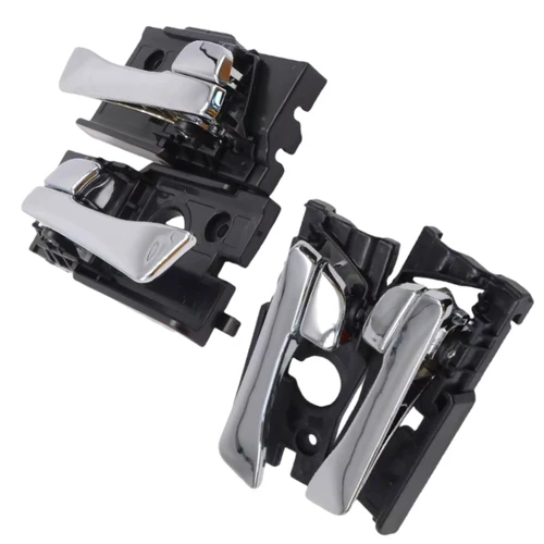Manijas de puerta Interior delantera/trasera cromadas izquierda y derecha para Hyundai Accent 2012 2013 2014 2015 2016 2017 83610-1R000 83620-1R000