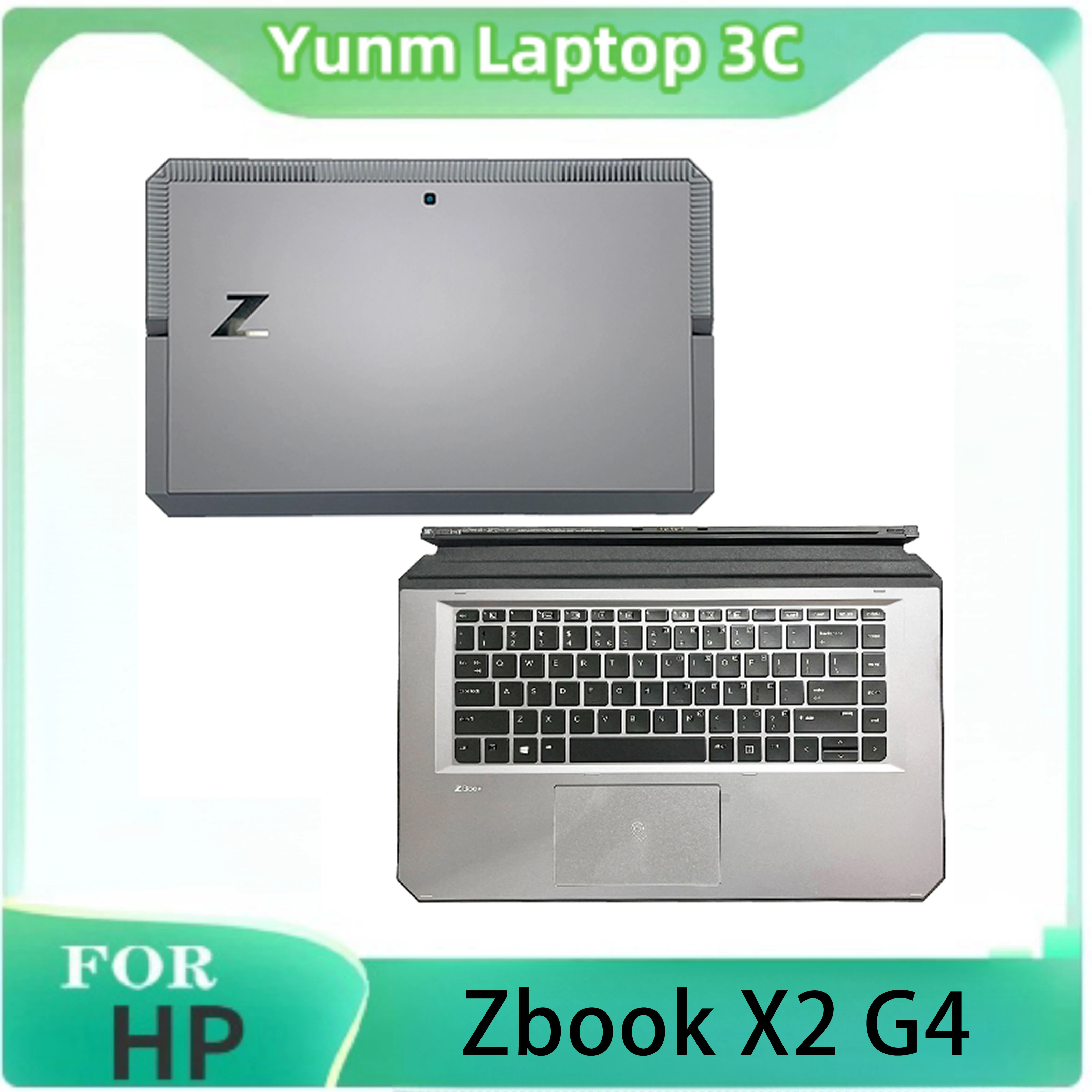 

New Laptop For HP Zbook X2 G4 LCD Back Cover Rear Lid Tablet Notebook Keyboard Upper Palmrest Top Case L04632-001 902223-001