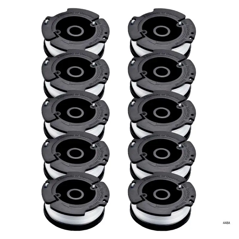 

Upgrade 10 Pack Grass Trimmer/Edger Line for WORX WA0010 and More