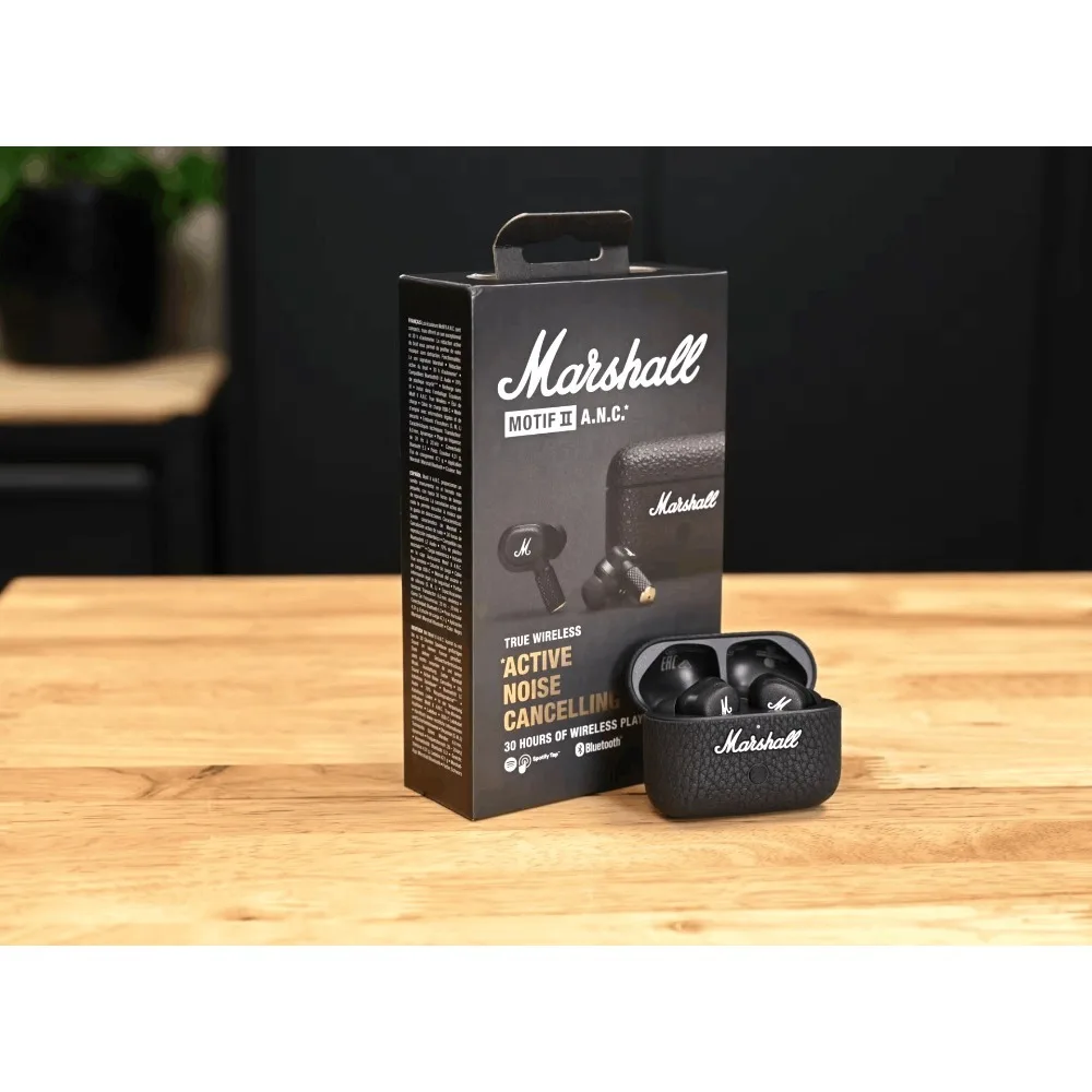 

Беспроводные внутриканальные наушники Marshall Motif с активным шумоподавлением