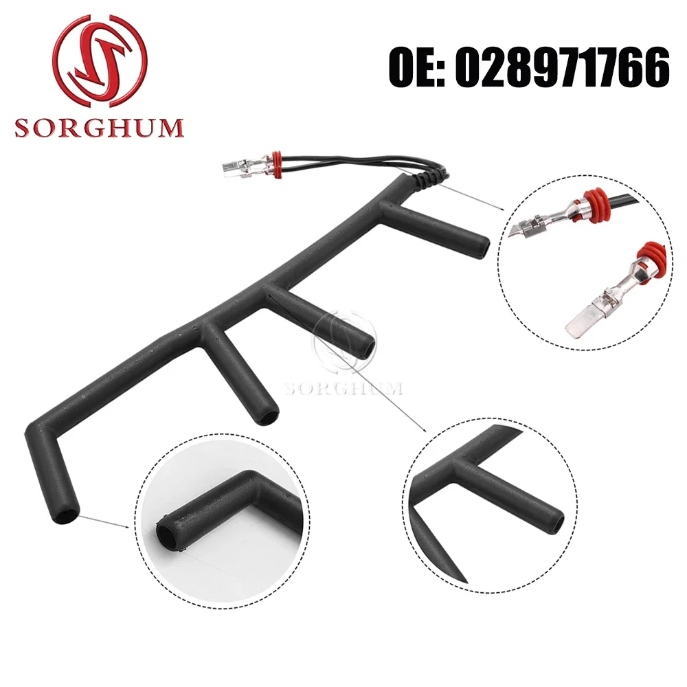 

028971766 Автомобильный жгут проводов свечей накаливания для Volkswagen Beetle 1998-2003 Golf Jetta 1997-2001 для Passat 1996-1997 L4 1.9 Diesel