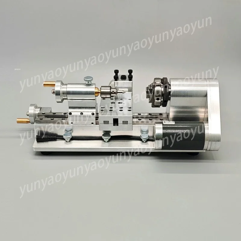 Mini Desktop DIY Lathe Science Experiment Craft Processing Tool