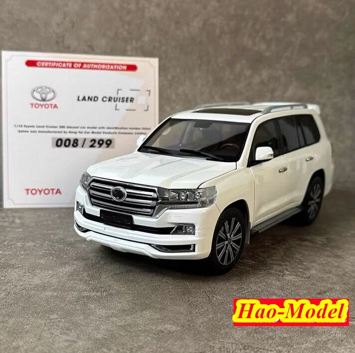 Kengfai 1/18 For Toyota Land Cruiser LC200 Alloy Diecast Model Car Ornaments Toys Boys Birthday Gifts Hobby Display Collection