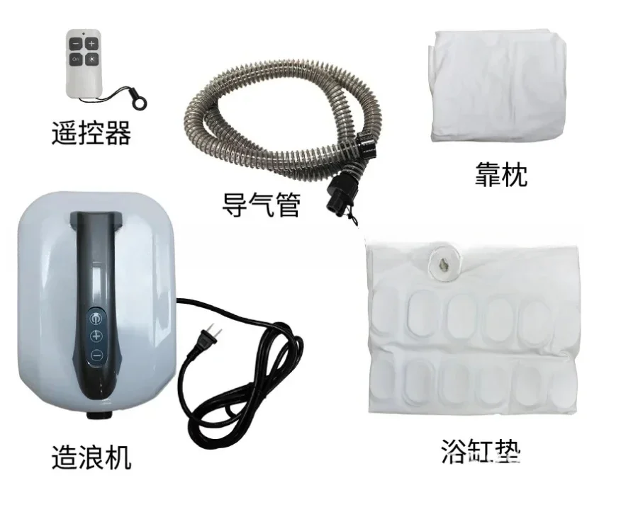 Excelente Alfombrilla de Masaje con Burbujas para Bañera Eléctrica, Impermeable, Antideslizante, para Spa Corporal, Baño de Burbujas, Nueva Llegada