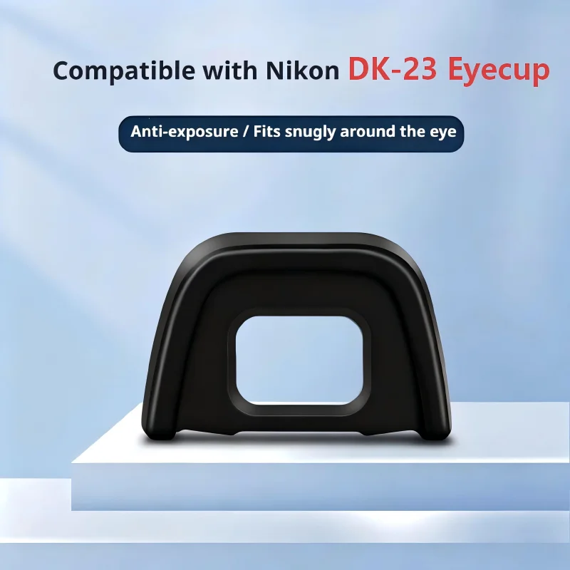 DK23 Eyecup Soft Silicone Camera Eyepiece Cushion Viewfinder Cover Anti-Glare Blocks Stray Light For Nikon D300 D700 D90 DSLR