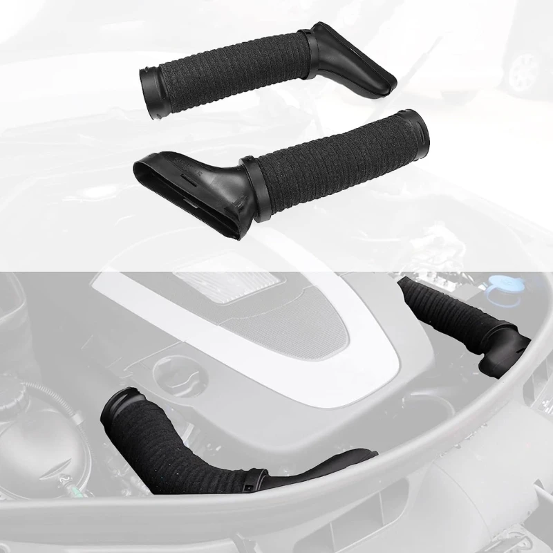 Left/Right Air Intake Hose Auto Accessories Fit for W204 GLK350 2720902982 2720902882 Replacement Air Inlet Duct Tube