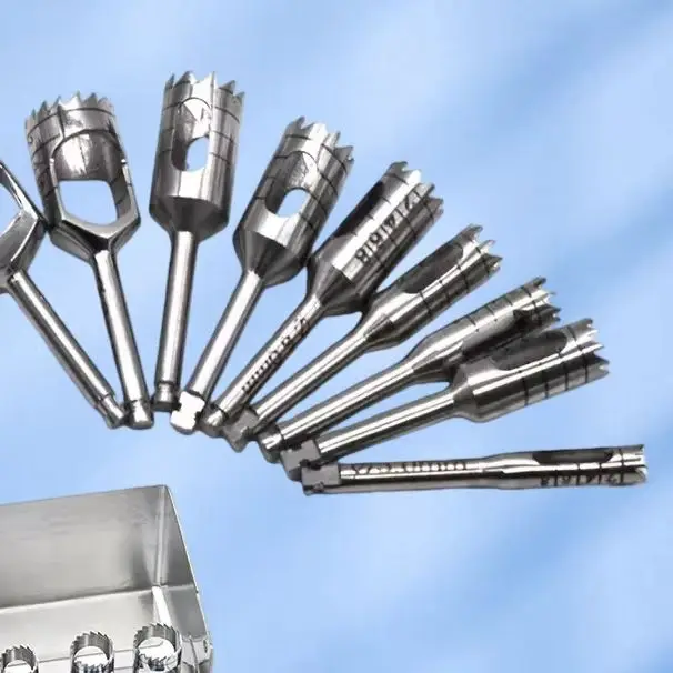 

8PCS Dental Implant Trephine Bur Drill Tissue Punch Stainless Steel Planting Tools Low Speed Machine Handpiece