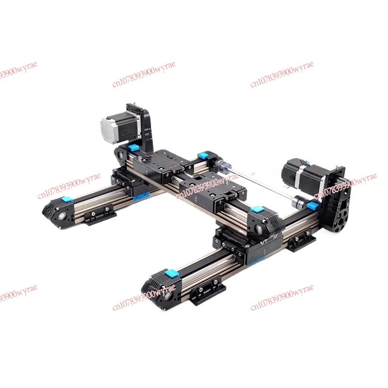 Synchronous belt linear slide table electric linear module xyz multi-axis cross numerical control table high precision slider