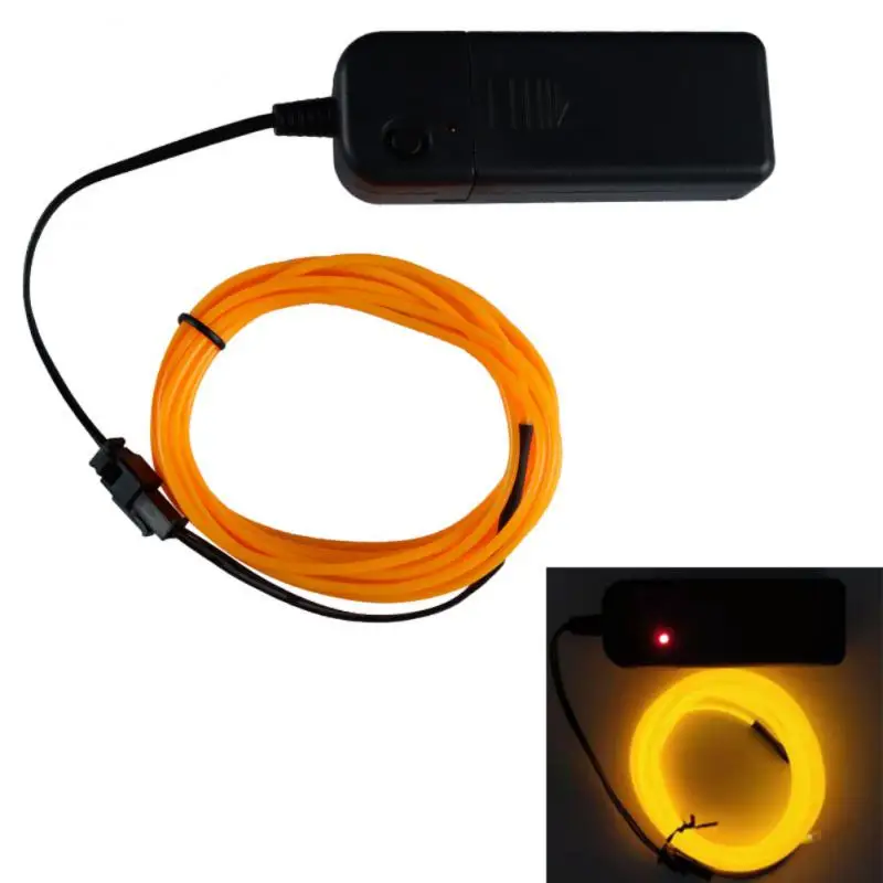 More Stable Cold Light Atmosphere Lamp Performance Upgrade Automobile Atmosphere Light Wire Built-in Battery Car Accessories