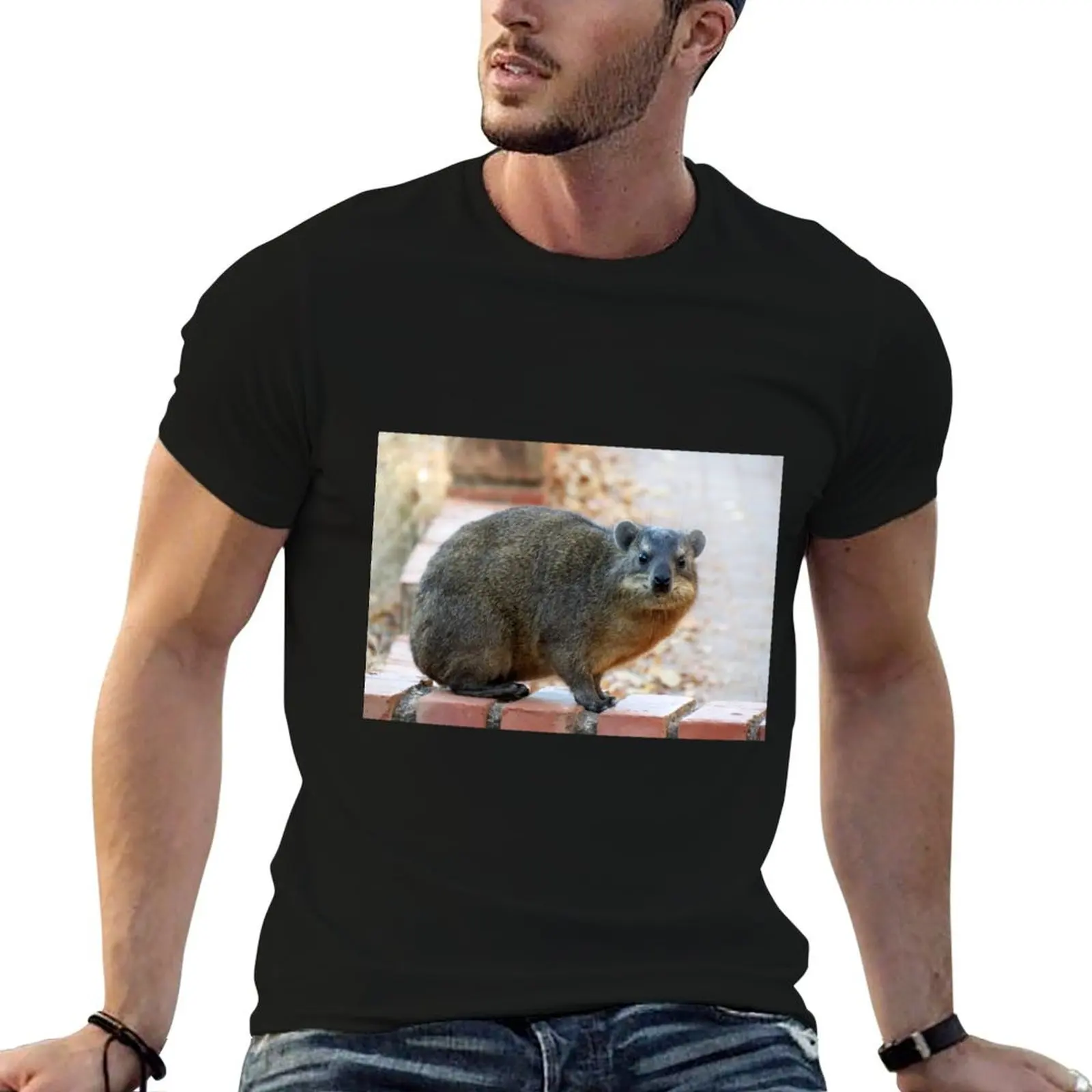 

Dassie / Rock hyrax T-Shirt anime tshirt man t shirt luxury man t shirts for men T-Shirt