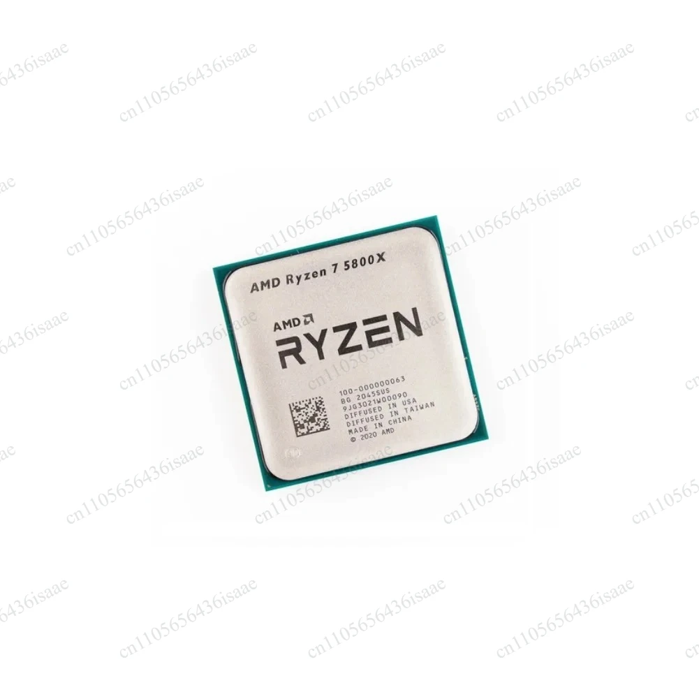 7 5800X Desktop CPU Processor, 3.8GHz 8-Core 16-Thread, 7nm, 32MB L3 Cache, 100-000000063, Socket AM4