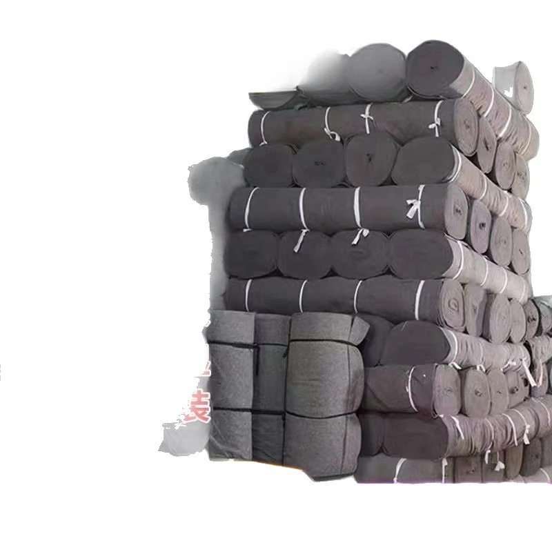 

Geotextile Non-woven Engineering Fabric Furniture Packaging Blanket Greenhouse Thermal Insulation Felt Black Heart