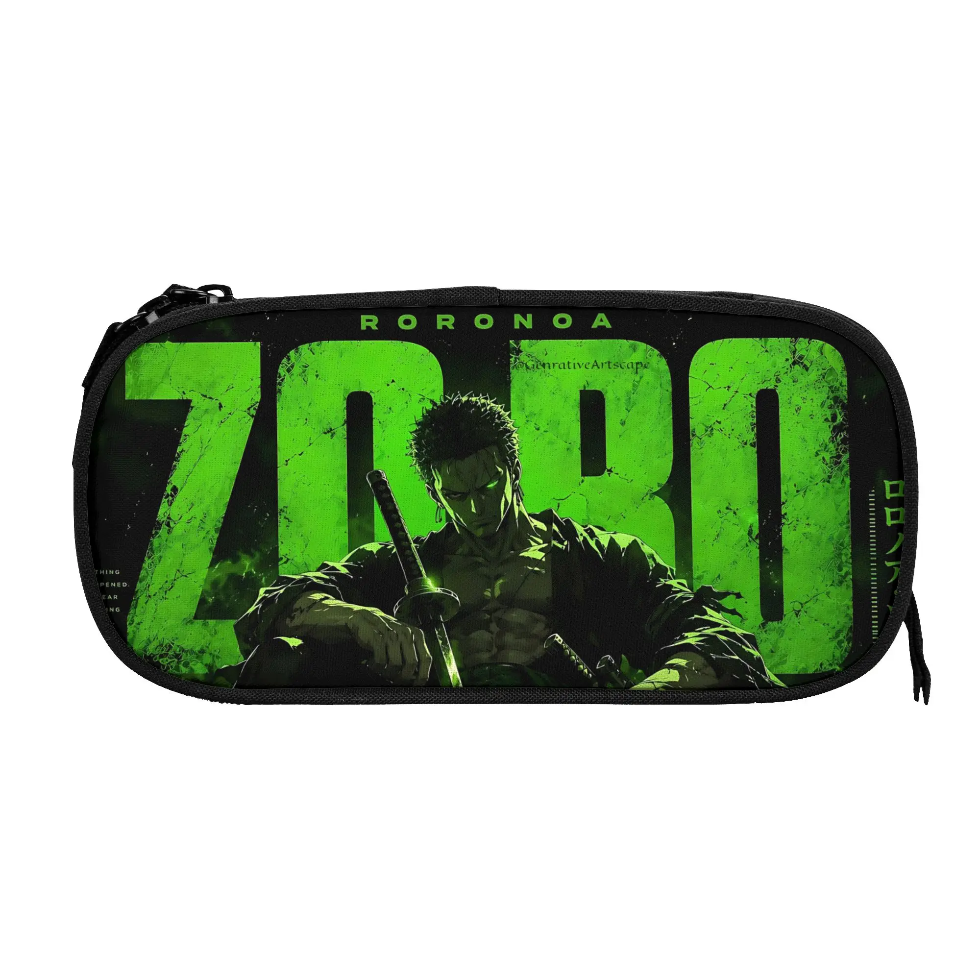 Custom Anime One piece Theme Large Capacity Bags for Child  Handheld Study Bag for Boys Gilrs Kids