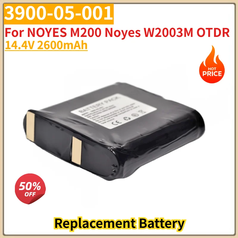 High Quality 14.4V 2600mAh 3900-05-001 Battery for NOYES M200 Noyes W2003M OTDR Replacement Battery
