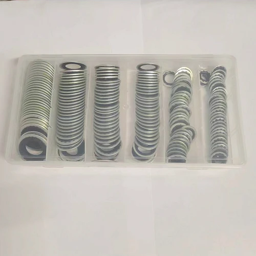 150 piezas de sellos de reparación de aire acondicionado automático, cabezales de tuberías, condensadores, válvulas de expansión, juntas de compresor