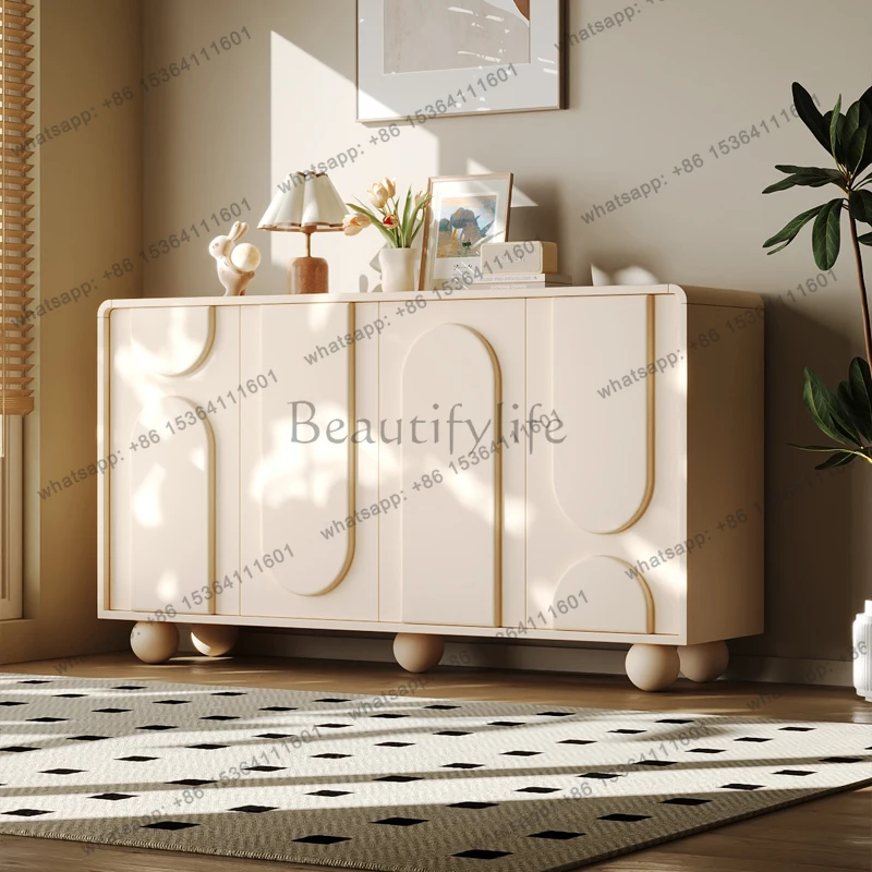 

White Cute Living Room Cabinets Behind Sofa Storage Glam With Doors Living Room Cabinets French Trendy Meuble Luxury Furniture